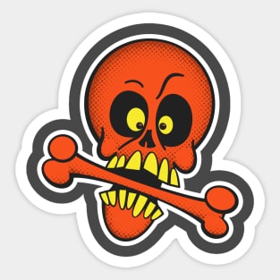 Bone Headed Sticker